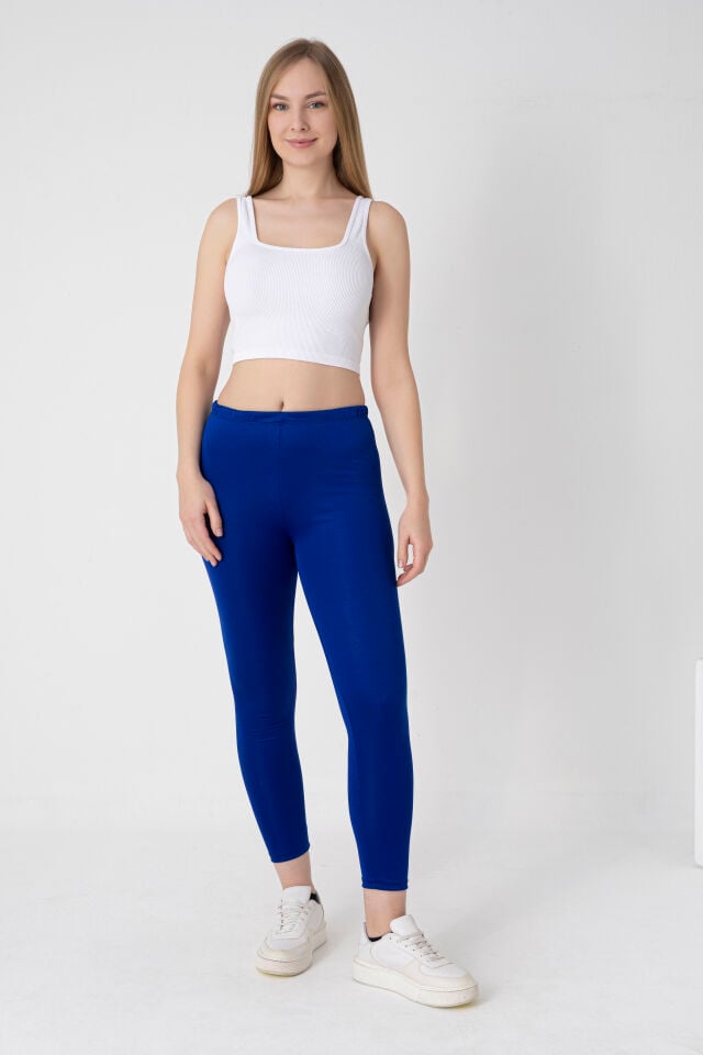 8063 Oysho Tayt Uzun Koyu Gri M - Parlament Mavi