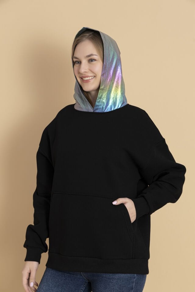 0076 pamuklu Sweatshirt