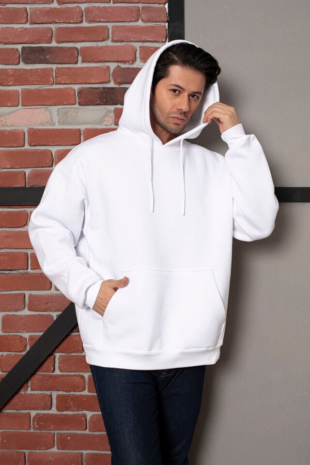 0003 GRİ M - BEYAZ