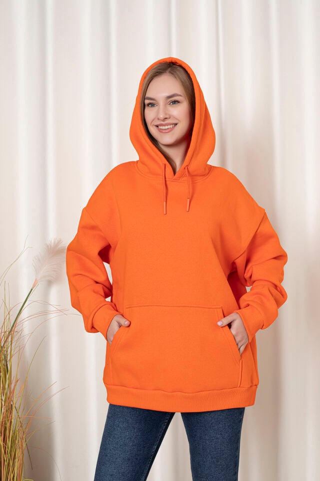 0003 YEŞİL Sweat S - TURUNCU