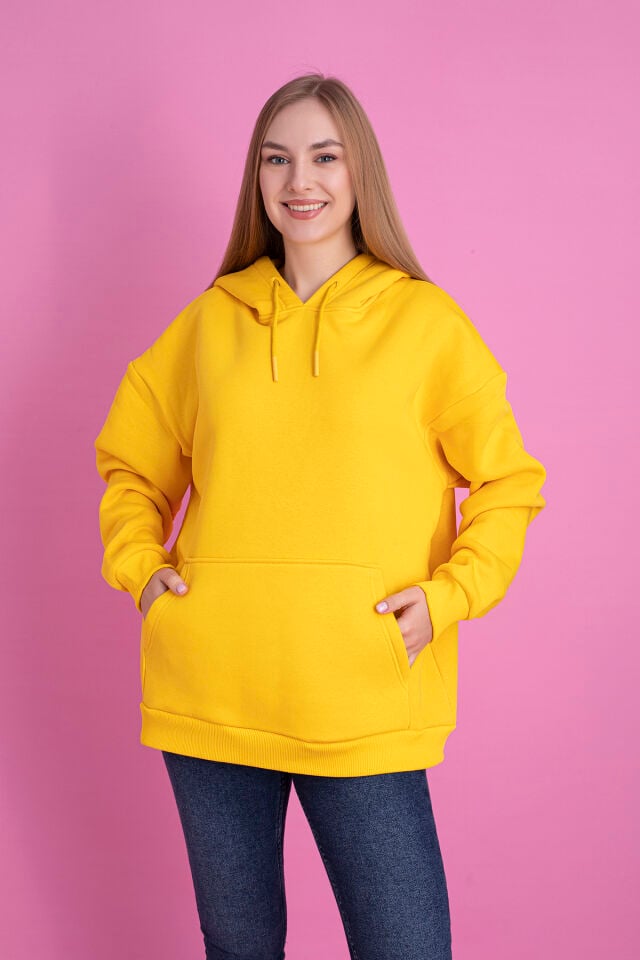0003 YEŞİL Sweat L - SARI