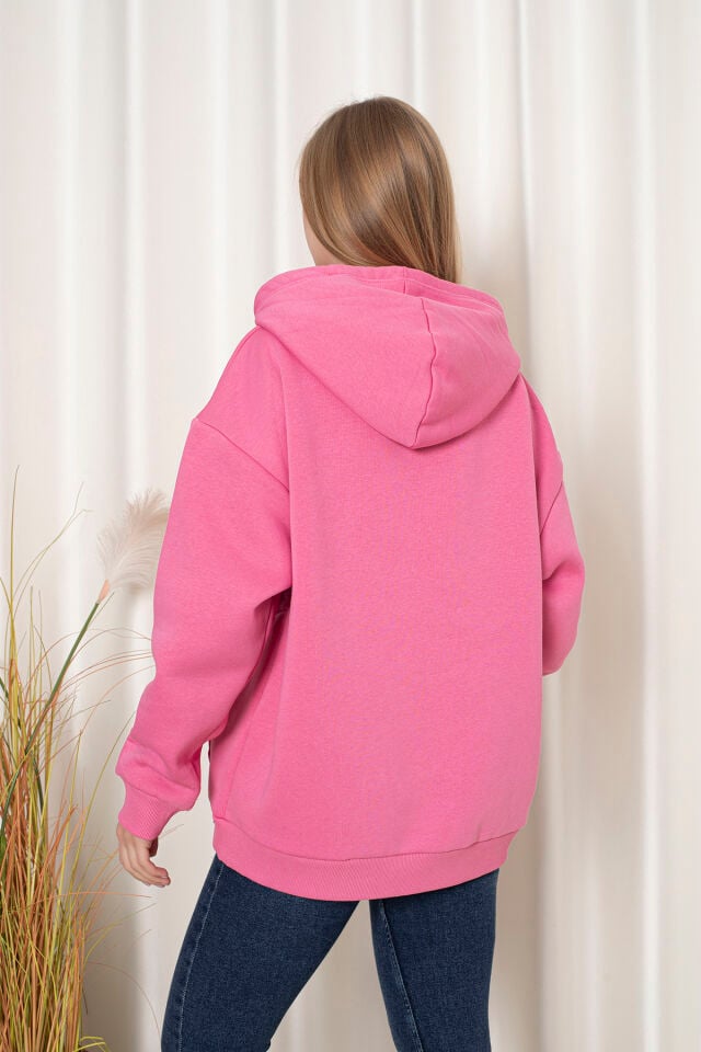 0003 YEŞİL Sweat S - PEMBE