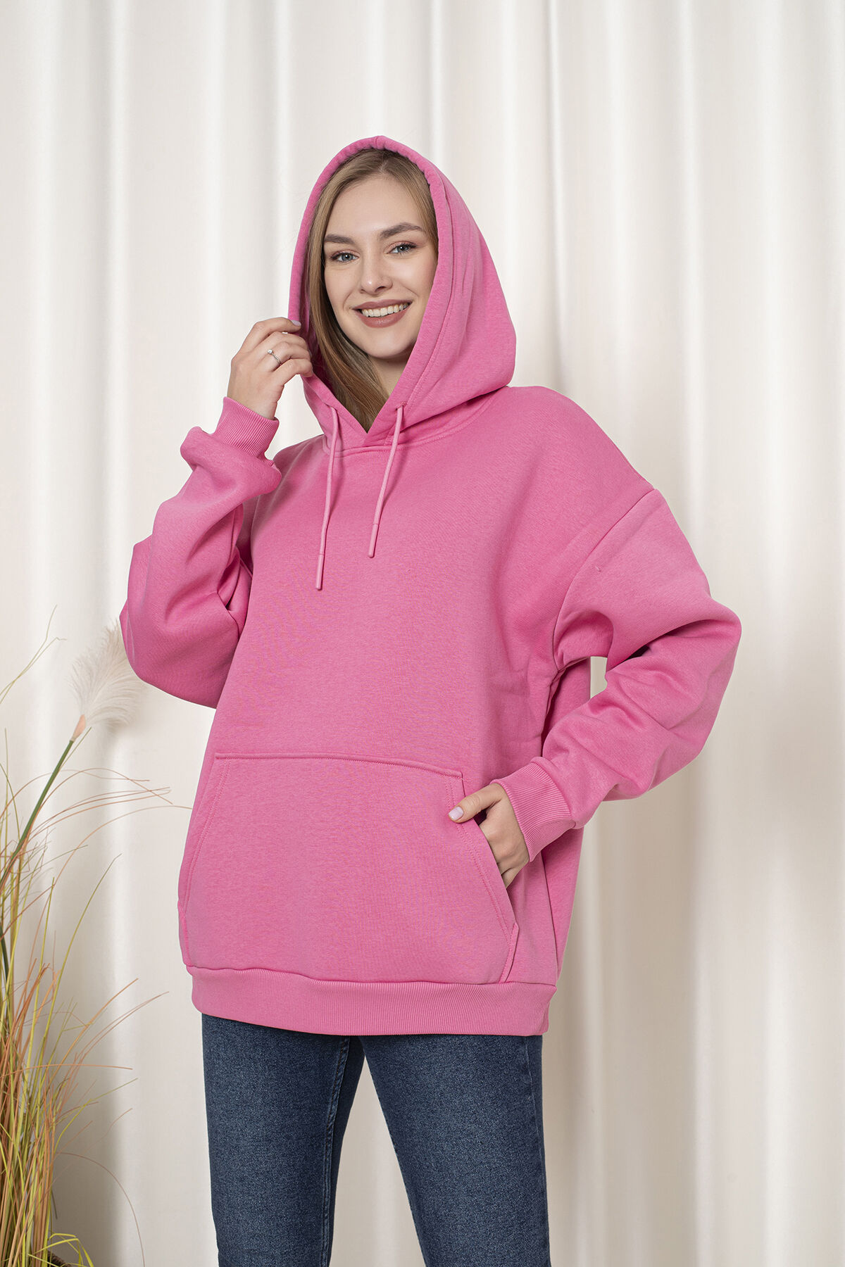0003 YEŞİL Sweat XL - PEMBE