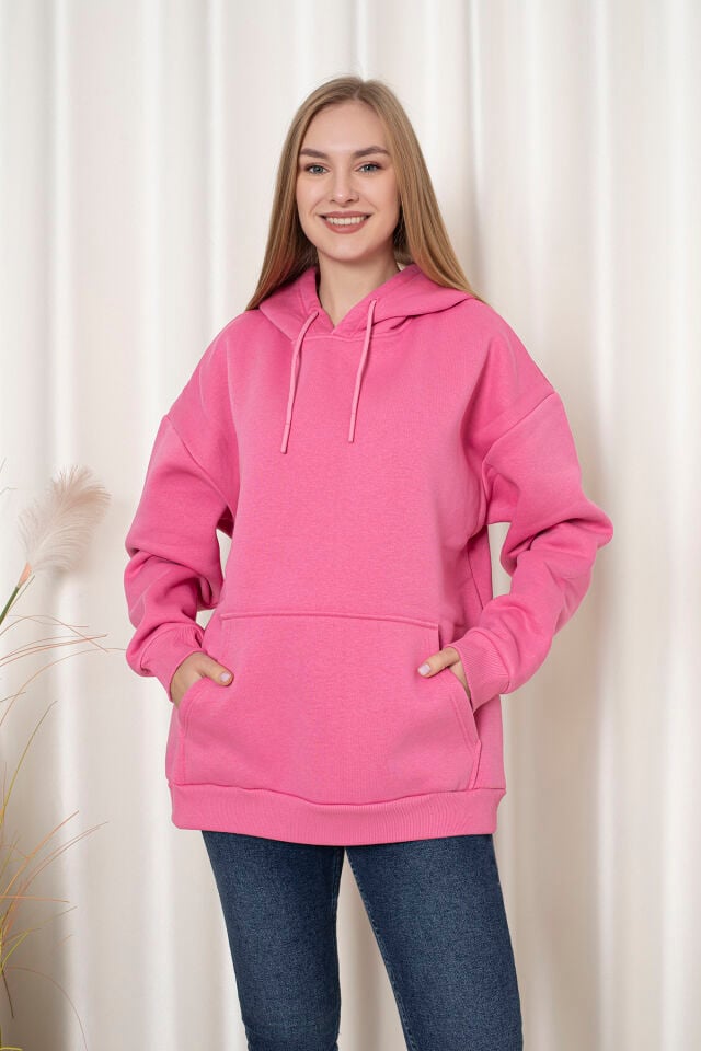 0003 YEŞİL Sweat 2XL - PEMBE