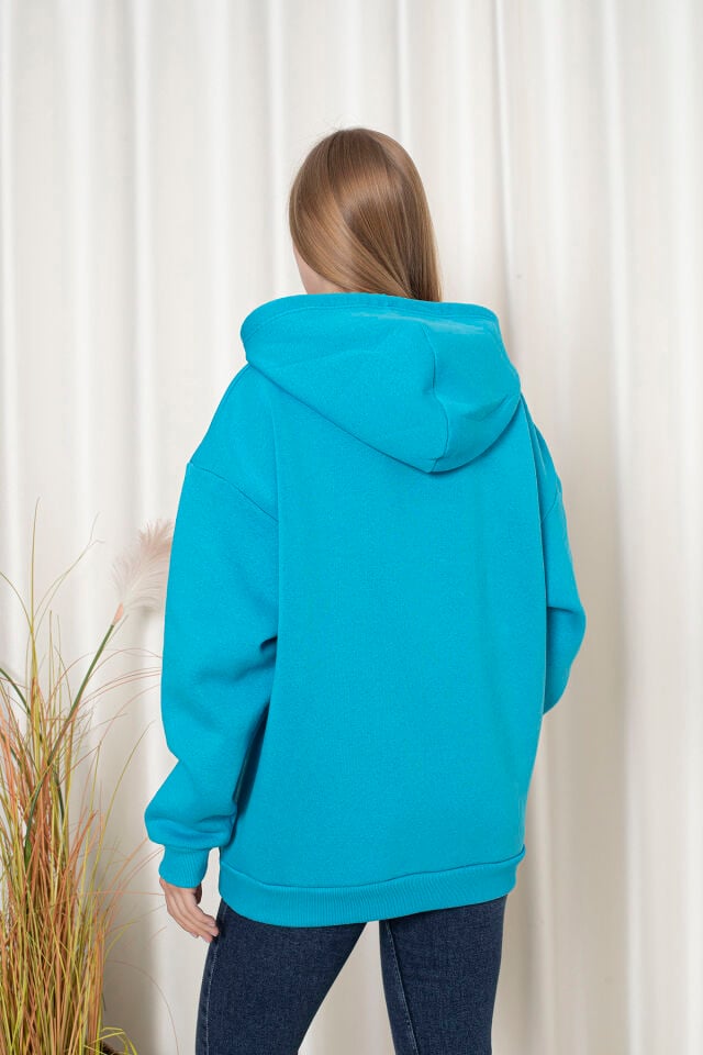 0003 YEŞİL Sweat S - MAVİ