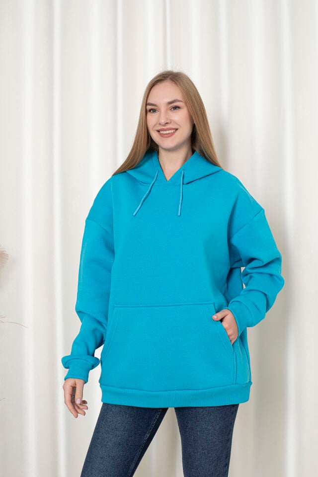 0003 YEŞİL Sweat M - MAVİ