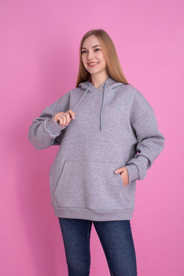 0003 YEŞİL Sweat M - GRİ