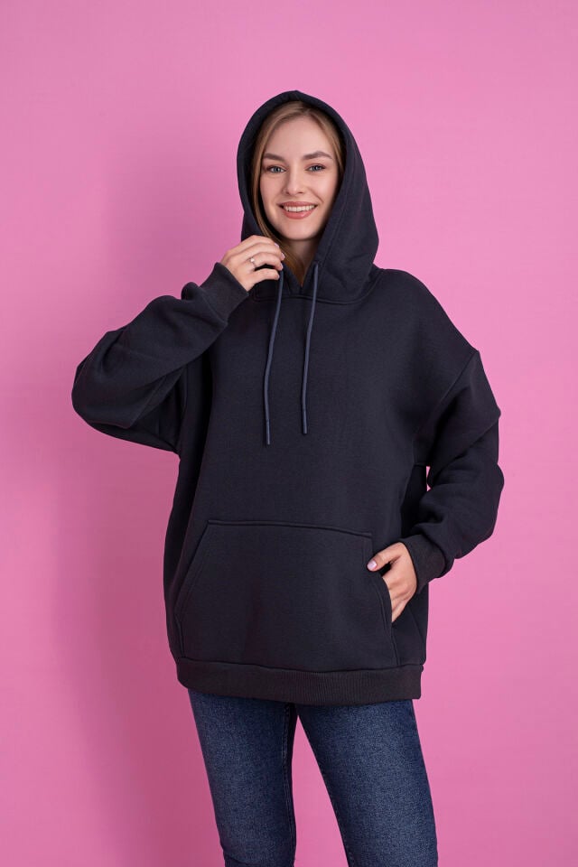0003 YEŞİL Sweat M - Antrasit