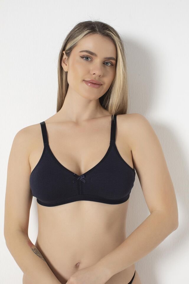 2237 Dikişsiz Sütyen Darkblue