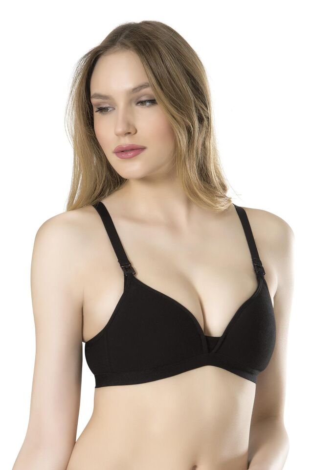 2245 Kaplı Sütyen Black