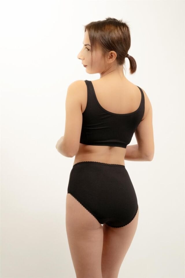 4100 Şerit Külot Black