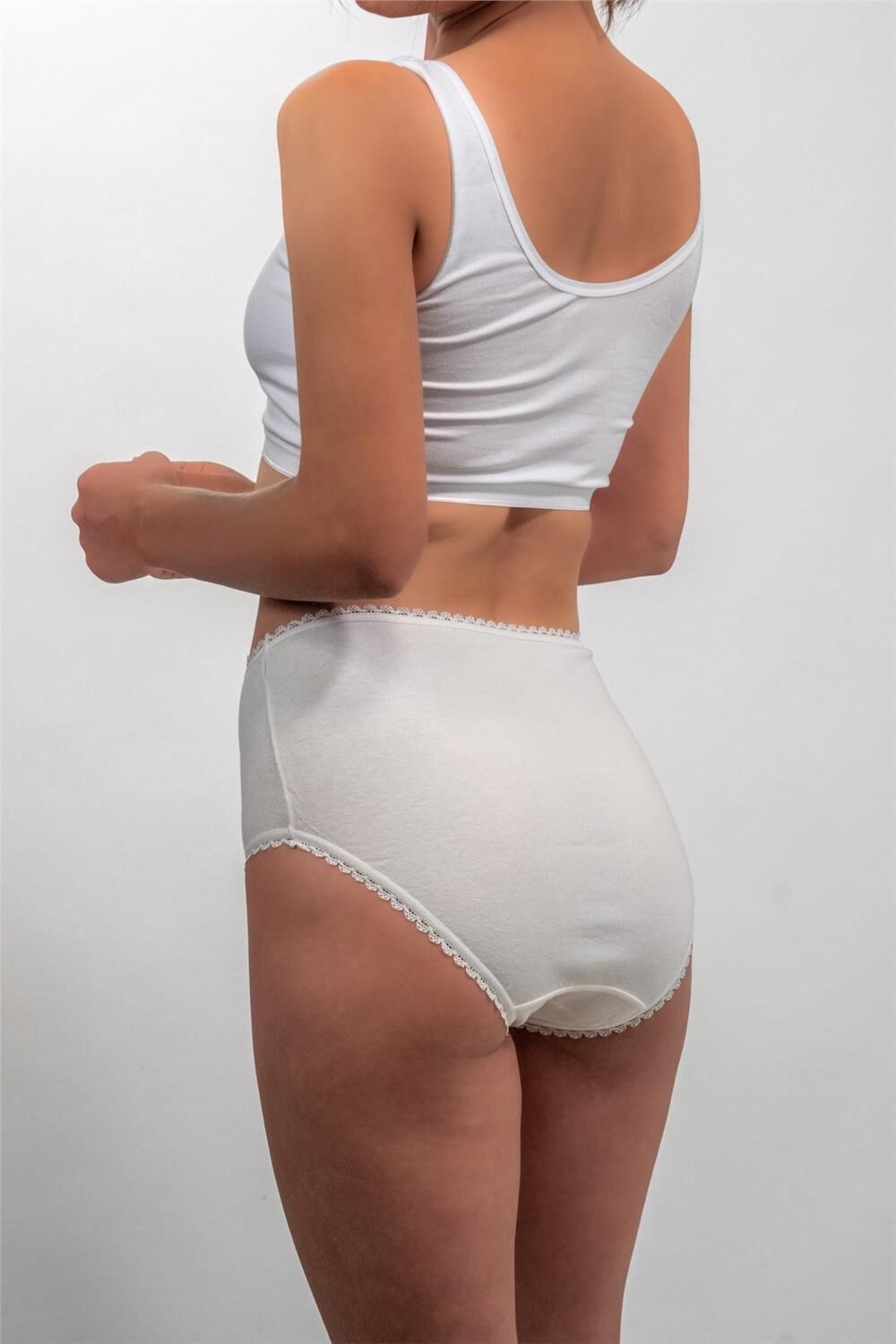 4100 Şerit Külot Cream