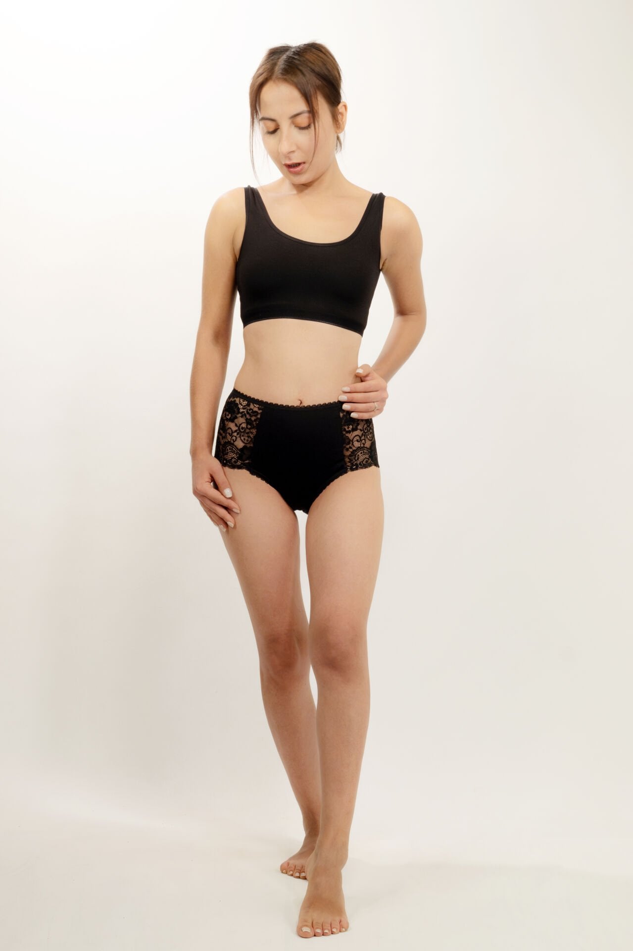 4265 Kenar Külot Bordo