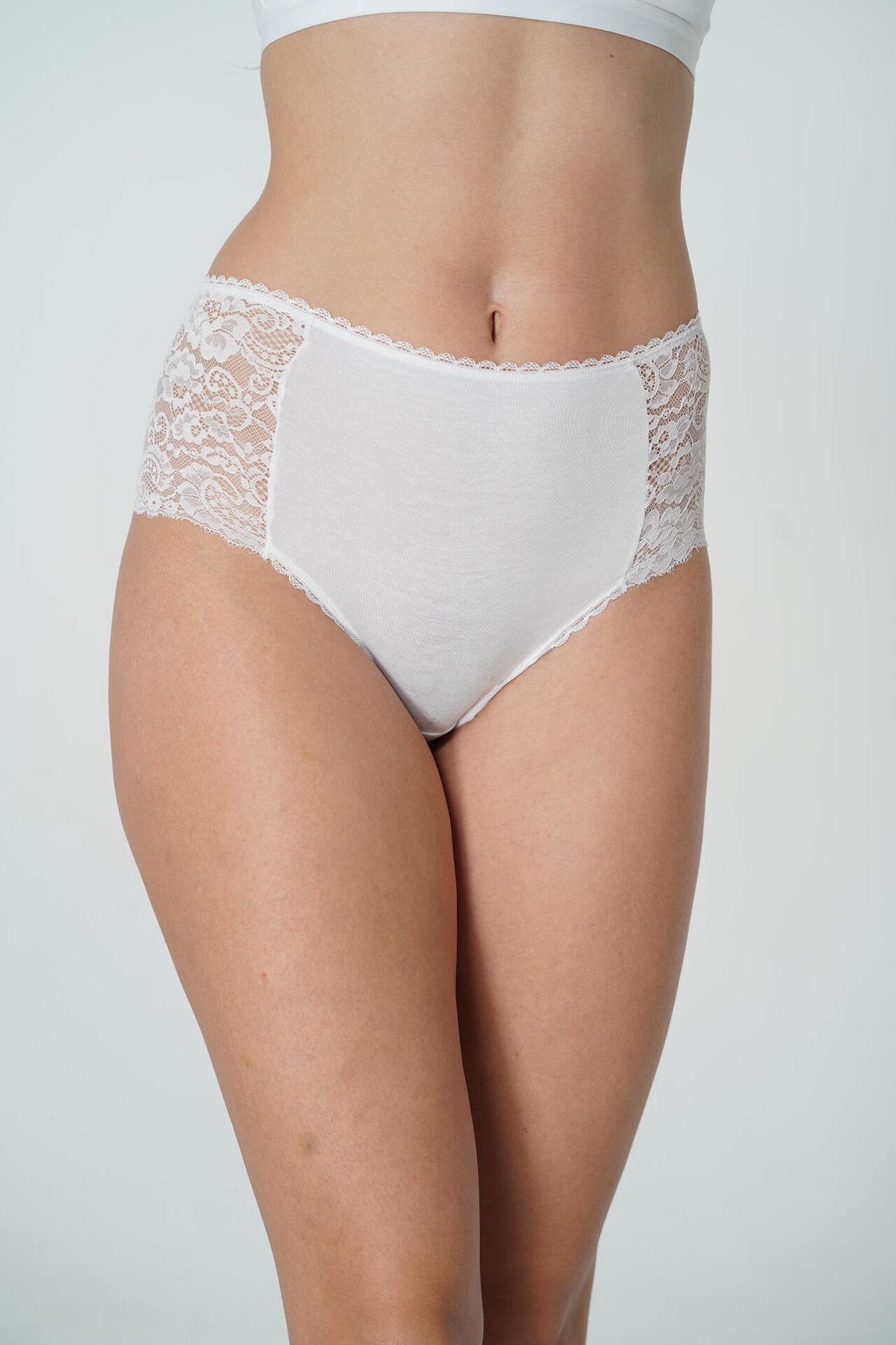 4265 Kenar Külot White