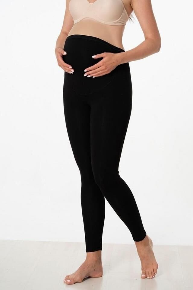 4341 Uzun Hamile Tayt Black
