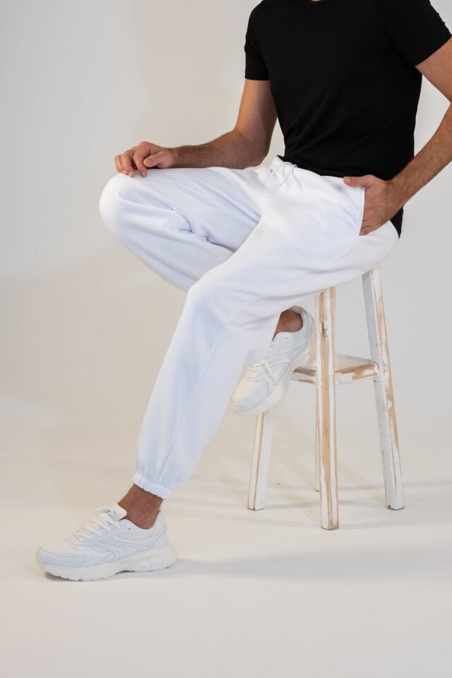 0011 ÜNİSEX OWERSİZE PAÇA LASTİK  İSTANBUL CEPLİ EŞOFMAN