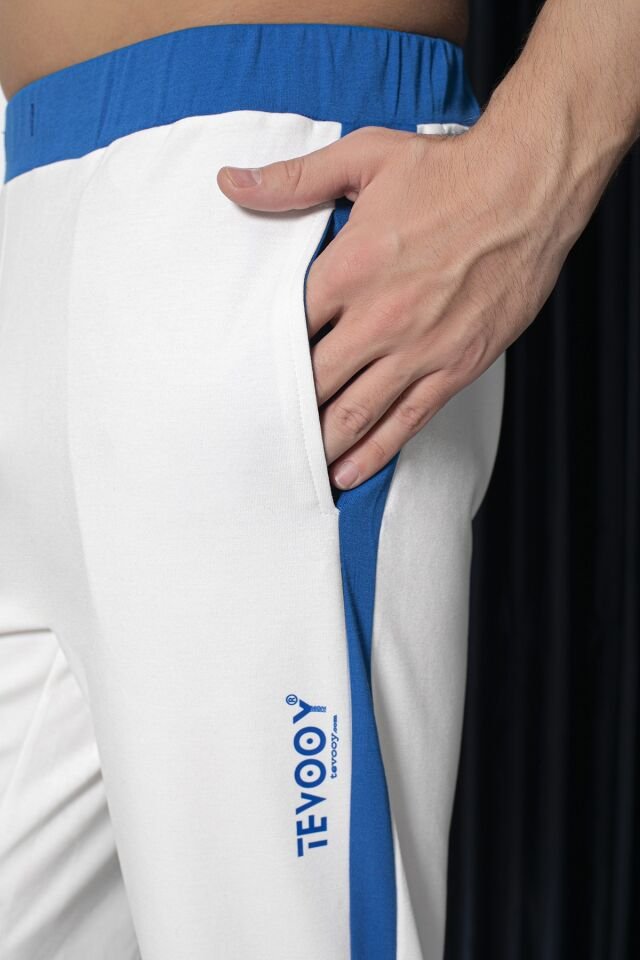 0058 YANLAR PARÇALI PAÇA MANŞETLİ UNISEX EŞOFMAN