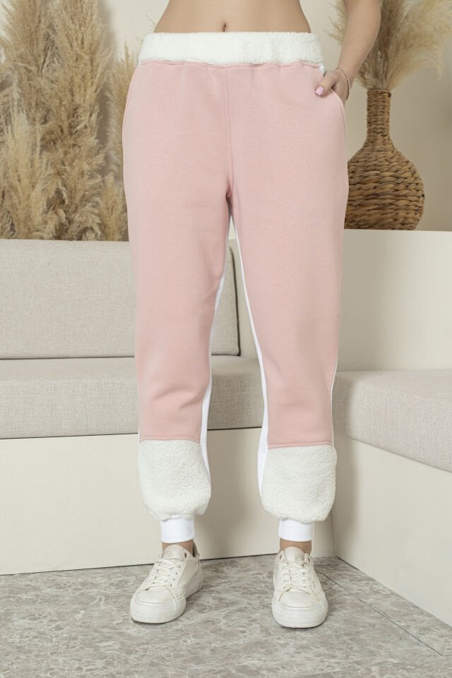 0073 BEL VE PAÇA KUZU TÜYÜ RİBANA PAÇA EŞOFMAN