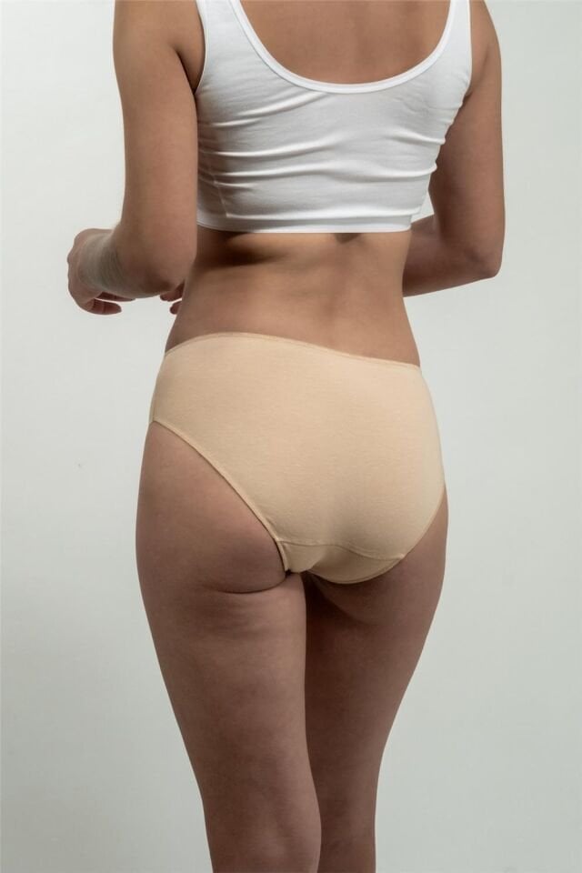 5012 Ara Bel İnce Lastik Modal Külot Skin