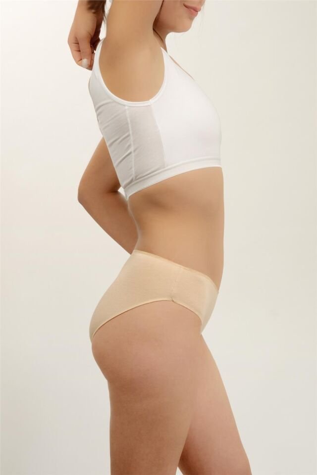 5012 Ara Bel İnce Lastik Modal Külot Skin